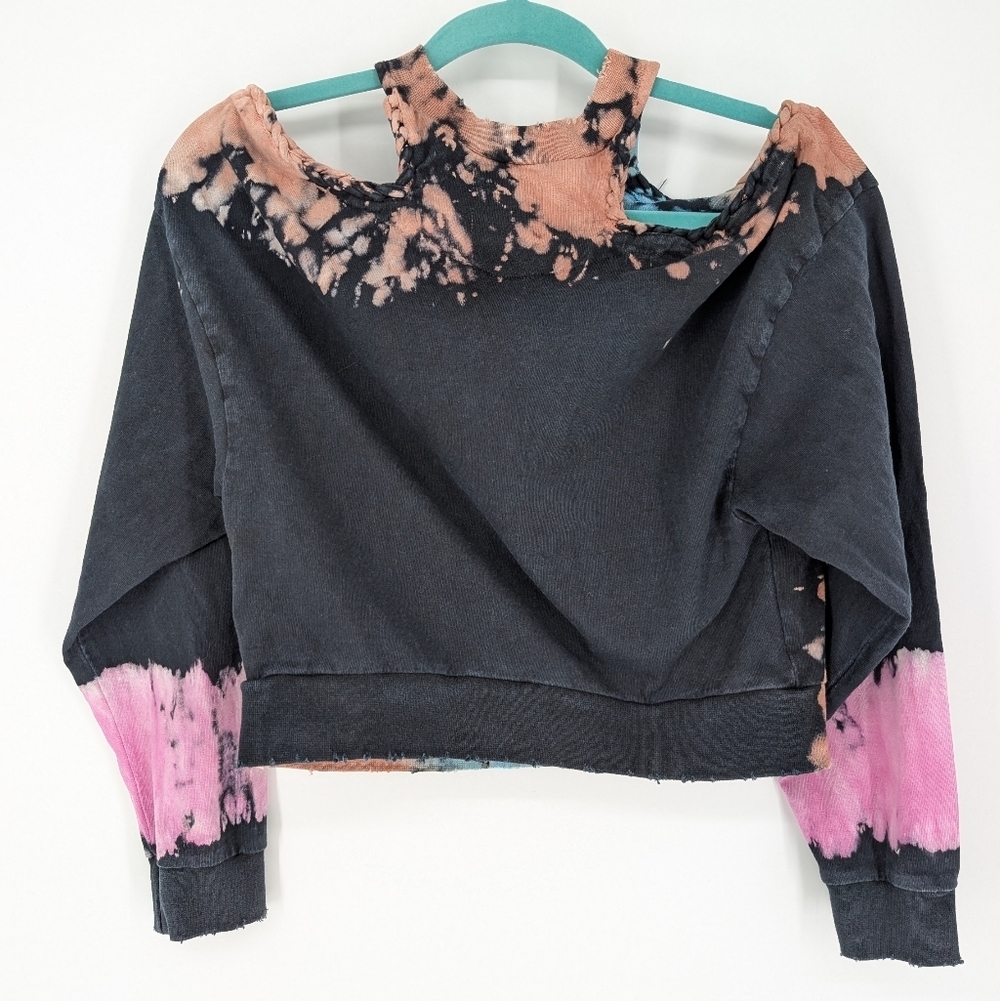 NOAM Caria Sweatshirt Azura 100% Cotton Tie Dye Small - Picture 7 of 9